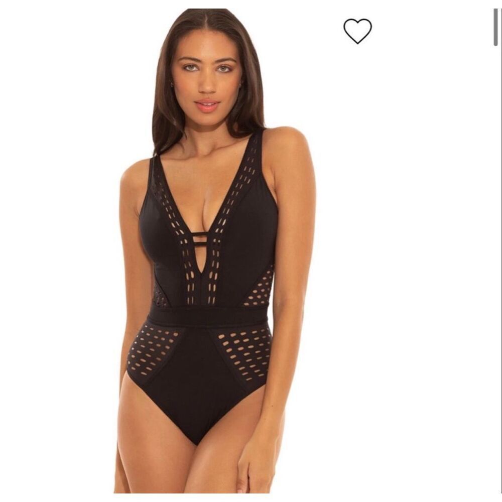 Becca Black Plunge One Piece M